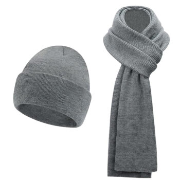 סט של כובע גרב וצעיף מיילי